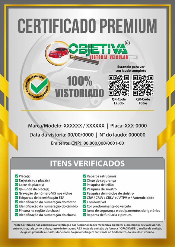 Objetiva Vistoria Veicular Uberlândia